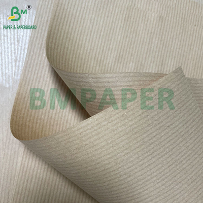 처녀 목재 직물 30GSM ~ 120GSM 비옥하지 않은 MG 리브드 크래프트 포장용 종이