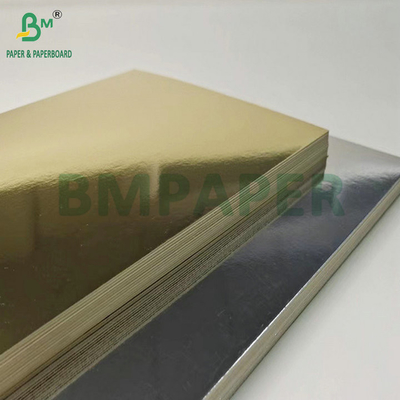 400gm 425gm 금 금 금속 카드 스톡 포장 상자 제조