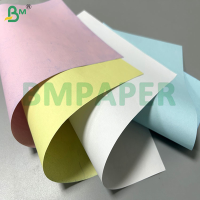 60gsm 70gsm 80gsm 8.5" x 14" 백색 분홍색 유색 먹지 없는 용지 (배송 영수증용)