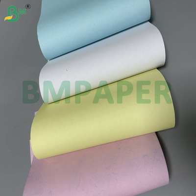 60gsm 70gsm 80gsm 8.5" x 14" 백색 분홍색 유색 먹지 없는 용지 (배송 영수증용)