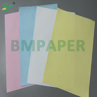 60gsm 70gsm 80gsm 8.5" x 14" 백색 분홍색 유색 먹지 없는 용지 (배송 영수증용)