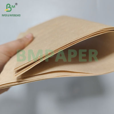 60gsm 갈색 식품 등급 방유지 포장지 kit7 kit10 햄버거 포장 40*60cm