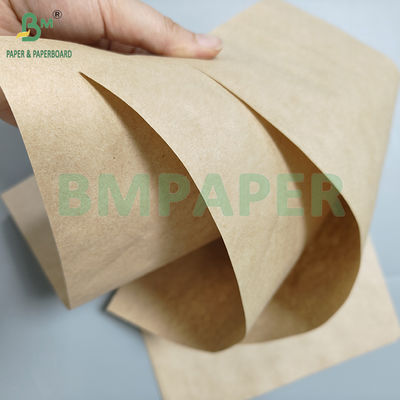 60gsm 갈색 식품 등급 방유지 포장지 kit7 kit10 햄버거 포장 40*60cm