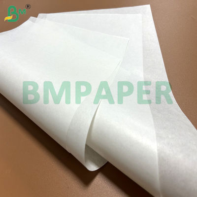 40gm 45gm 흰색 처녀 수염 크래프트 포장지 샌드위치 포장지 18x18
