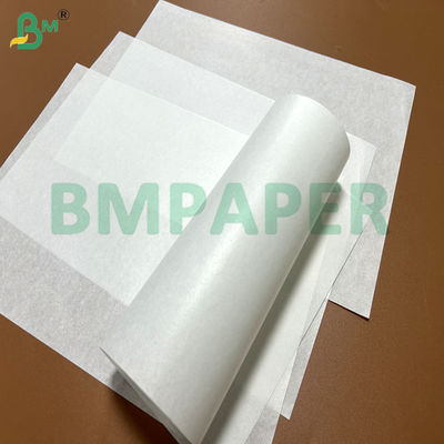 40gm 45gm 흰색 처녀 수염 크래프트 포장지 샌드위치 포장지 18x18