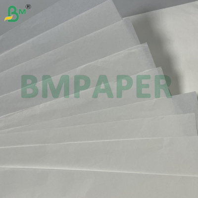 35gsm 백색 재활용 가능 지방성 식품 포장 햄버거 포장 기름 방지 종이 키트 7
