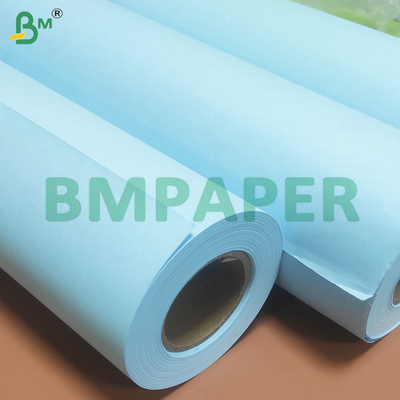 이중 면 파란색 80gm 청사진 종이 롤 엔지니어링 도화