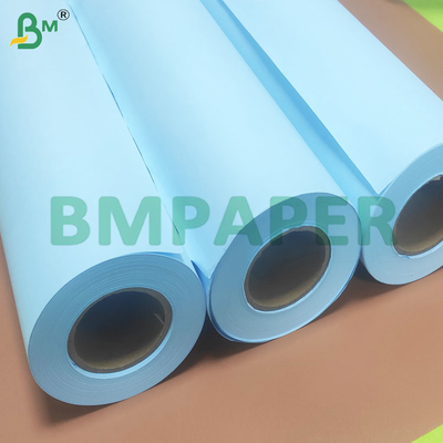 이중 면 파란색 80gm 청사진 종이 롤 엔지니어링 도화