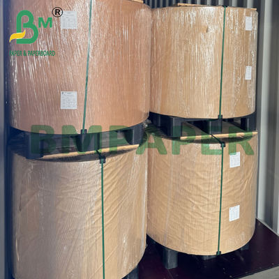 260/275gr 마이크로 웨이브 안전 2 면 PE 크래프트 종이 점심 상자