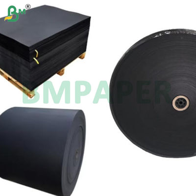 180gsm 230gsm 의류 라벨용 블랙 카드 종이, 우수한 강성, 70 x 100cm