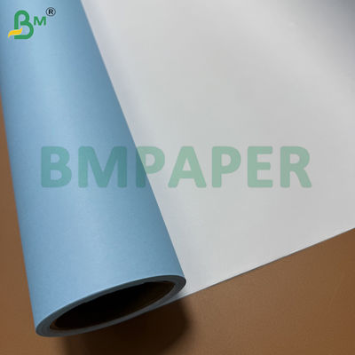 80gsm 디지털 청사진 용지 롤 화이트백 20" X 50m 2" 코어