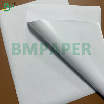 65gsm White Release Liner Paper Roll Silicone Coated One Side For Non-Stick Sticker