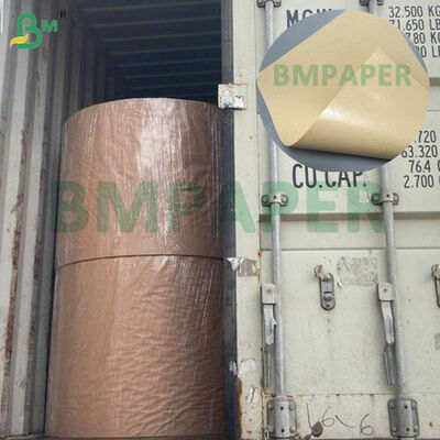 75gsm 크라프트지 + 10g 폴리 라미네이티드 내부 원자재 롤 (방습 봉투용)