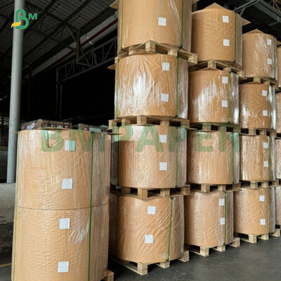 High Wet Strength Cooling Pad Brown Kraft Paper 100gsm In Roll