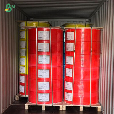 76gm CB CFB CF NCR 오프셋 탄소 없는 종이 블랙 이미지 1/2" 19" 너비