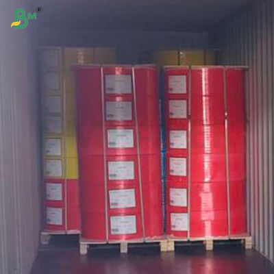 70g 혼합 색상 3PLY NCR 자동 복사 종이 100% 목재 직물