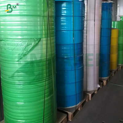 50-80GSM 고 복사 탄소 없는 NCR 종이 80GSM 흰색 / 파란색 / 분홍색 / 녹색