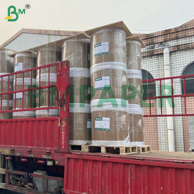 왁스 코팅 광택 망고 재배 봉투 종이 블랙 백 재료 56gsm