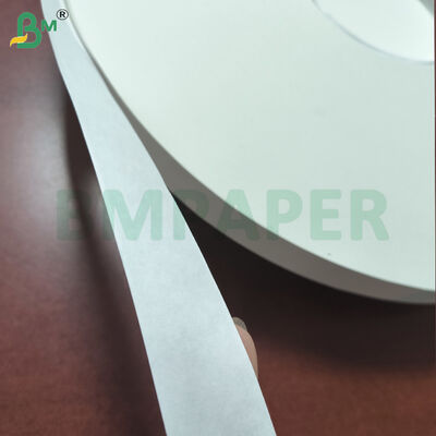 빨대 포장용 슬릿 롤 백색 크라프트지 24gsm 35mm 롤