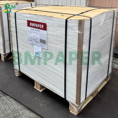 냉동 식품 포장용 섬유 기반의 흰색 종이판