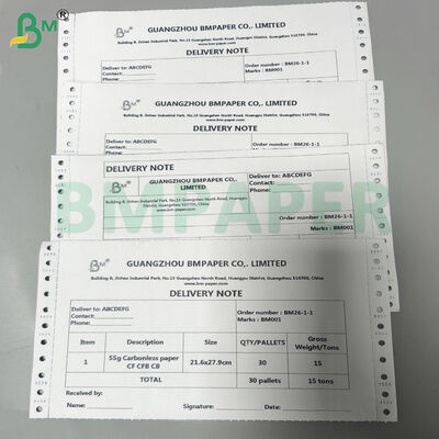 다색 무탄소 용지 시트 CF CFB CB 복제 양식용