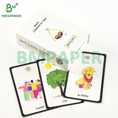 高不透明度 310GSM 320GSM 蓝芯扑克牌纸 扑克卡纸