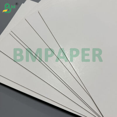 1mm 2mm 두꺼운 쌍면 반짝이는 흰색 코팅 된 코끼리 흰색 카드보드 27.6 X 39.4in
