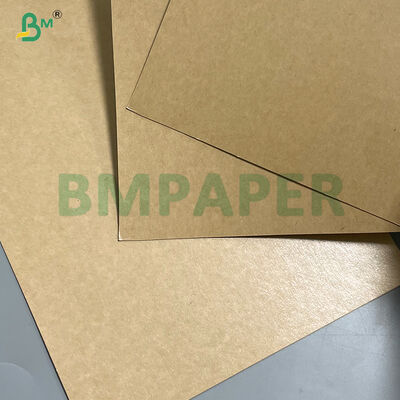 250g+ 10g 2S PE 갈색 도시락 종이 보드 (식사 준비 용기용)