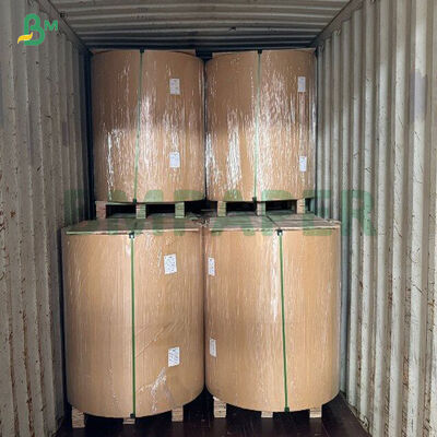 쇼핑백 롤용 120gsm 표백 고신축 크라프트지