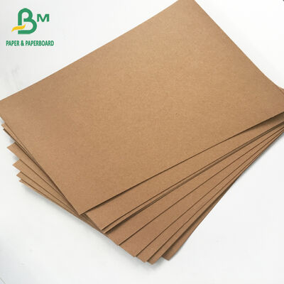 브라운 Kraft 종이 Rolls Testliner는 강선 널 200gsm를 재생했습니다