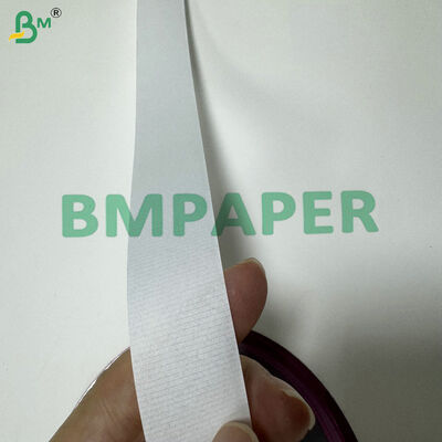 매우 얇은 느린 연소 천연 목재 펄프 25g 흰색 줄무늬 롤링 페이퍼 핸드 롤링 담배에 이상적