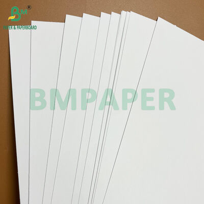 350gsm 400gsm 오프셋 인쇄 부드러운 흰색 두꺼운 카드지 코팅되지 않은 커버 28 x 40