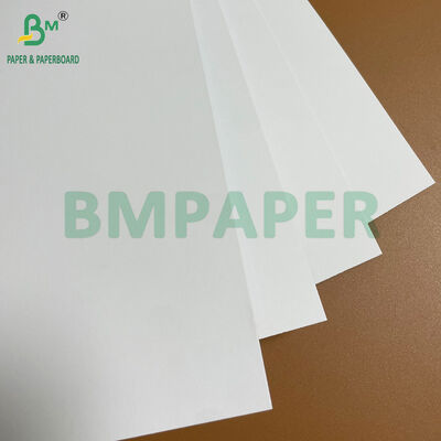 350gsm 400gsm 오프셋 인쇄 부드러운 흰색 두꺼운 카드지 코팅되지 않은 커버 28 x 40