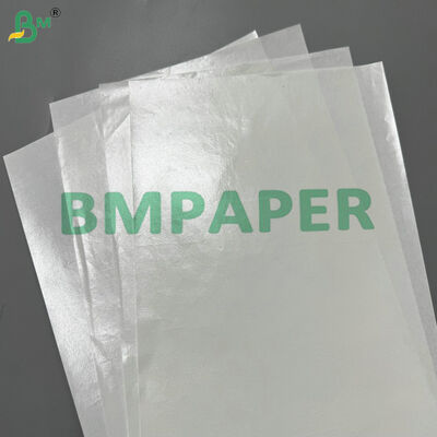 방수 및 지방 방수 식품 등급 PE 코팅 35gsm 40gsm 흰색 Kraft 종이 롤 포장 종이 햄버거