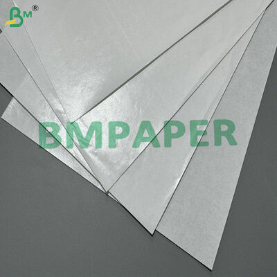 방수 및 지방 방수 식품 등급 PE 코팅 35gsm 40gsm 흰색 Kraft 종이 롤 포장 종이 햄버거