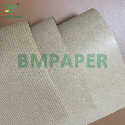 38gm 40gm MG Kraft Ribbed Paper Gift Bags and Carrier Bags 에 사용 될 수 있는 로그 로 로운