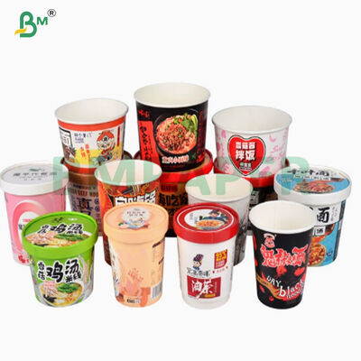 높은 내유성 20gsm 24gsm PE 코팅 뜨거운 수프 국수 수프 종이