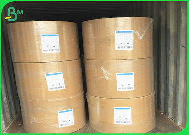 250gm - 400gm 식품 용기용 자연 갈색 크래프트 종이 롤