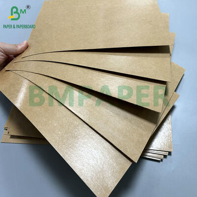 250gsm 270gsm Kraft Paper With Single-side PE coating 15gsm For Lunch Box 70 x 100cm