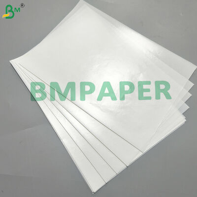 White 43 - 45gsm Coated Paper For Yogurt Lids One Side Coated