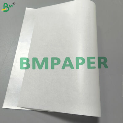 식품 안전 요거트 뚜껑 코팅지 43/45gsm 균열 방지 표백 크라프트지