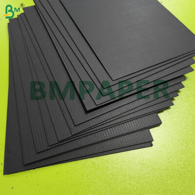 Corrugated E - Flute Jet Black 3 Layer 110g + 110g + 110g For Perfume Inner Sheet