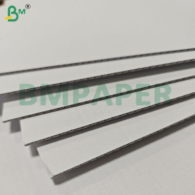 100+100+100gsm White Corrugated Board E Flute Durable Packing