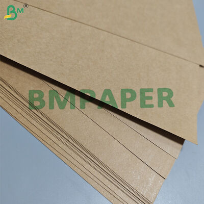 250gsm + 15g PE Coated Kraft Paper Cardboard For Greasy Soup Container 650mm