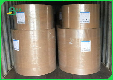 종이판 원자재 PE 코팅 브라운 크래프트 평면 종이 700mm 코일