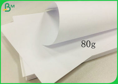 60g 70g 110%의 흰색을 가진 목재가 없는 긴 곡물 비 코팅 오프셋 종이