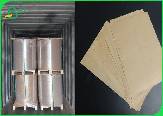 FDA 인증 50gm 50gm 60gm 식품 포장재 자연 갈색 크래프트 종이 덤보 롤