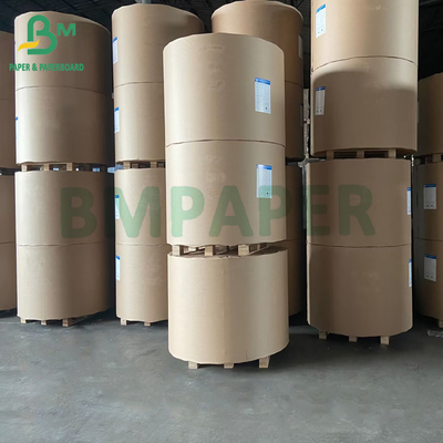 50gm - 200gm 잘 확장 가능한 견고한 갈색 크래프트 종이 롤