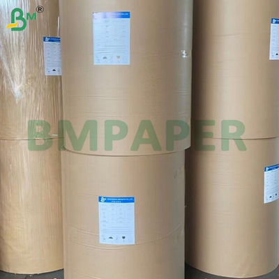0.55mm 고직성 세척 가능한 Kraft 종이 롤 150cm*50/100m