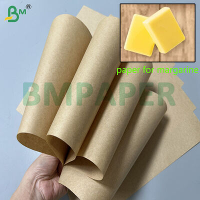 마가린용 60gsm 70gsm 갈색 방유지 1000mm 1100mm